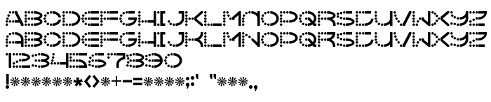 Náhled písma Vanish