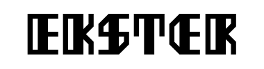 Písmo Ekster