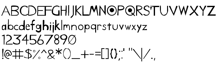 Náhled písma Caduceus