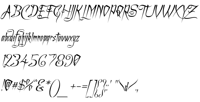 Náhled písma A Charming Font Italic