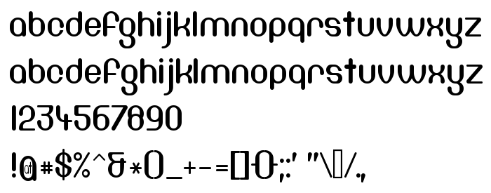 Náhled písma DF667  Chlorine