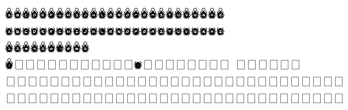 Náhled písma Scarab Solid