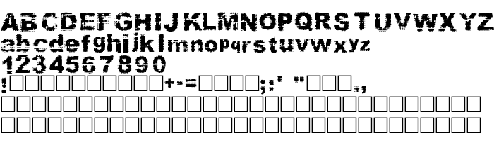 Náhled písma Prefix