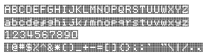 Náhled písma HNrumine