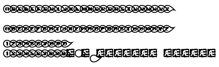 Náhled písma Tearful (BRK)
