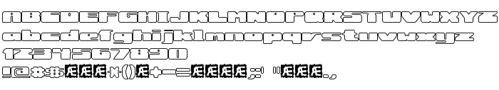 Náhled písma Rotund Outline (BRK)