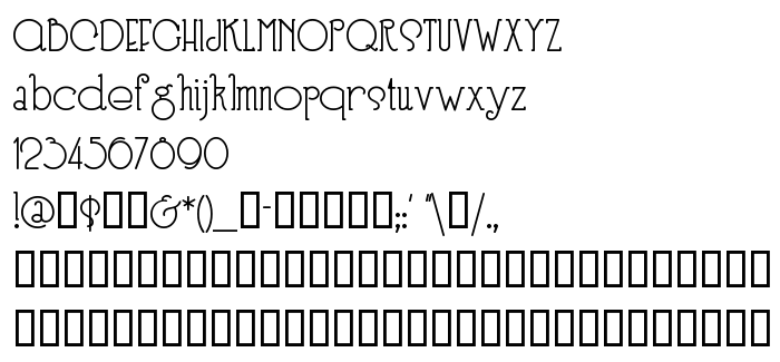 Náhled písma SpeedballNo3