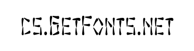 Písmo SF Wasabi Condensed