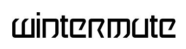 Písmo Wintermute