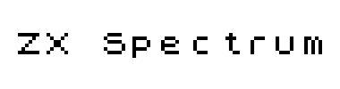 Písmo ZX Spectrum