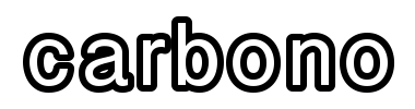 Písmo carbono