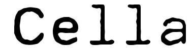 Písmo Cella